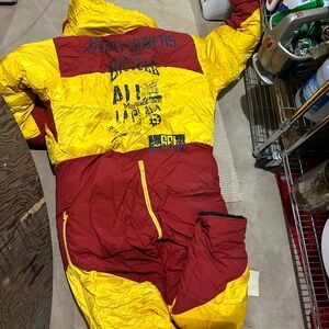 Marmot snow suit down inside